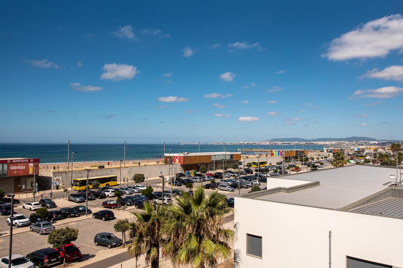 Ferienwohnung The View - Sea, Surf And Lisbon Costa da Caparica Exterior foto