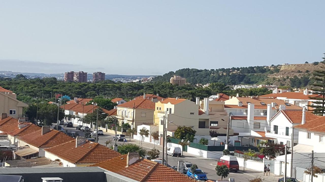 Ferienwohnung The View - Sea, Surf And Lisbon Costa da Caparica Exterior foto